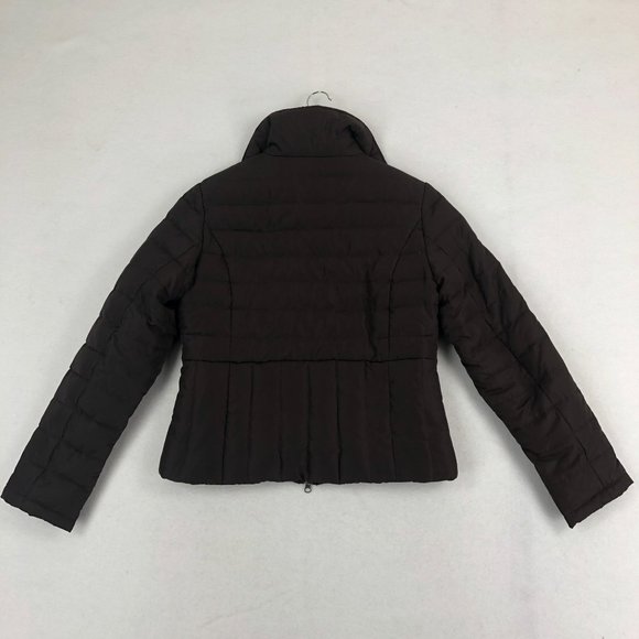 Kenneth Cole Reaction Women's Size Medium Brown Full Zip Down Puffer Jacket - Picture 10 of 10